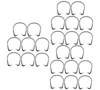 Didiseaon 24pcs Silicone Banded Ear Plugs for Noise Canceling Multipurpose Learning Earplugs Stylish Ear Defenders for Adults