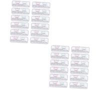 Didiseaon 24pcs Test Cards for Uv Detection Uv Test Strips Identifying Cards Papers for Light Effects