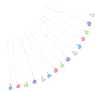 Didiseaon 25pcs Boy Girl's Dental Keepsake Box Milk Tooth Collection Box Plastic Memorial Case Tooth Save Necklace for Boys and Girls Girls Lost Keepsake