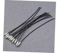 Didiseaon 25pcs Stainless Steel Keychain Wire Rings Loop Holder for Keys and Luggage Tags Rust-Resistant Key Ring with Mechanism for Everyday Use and Giving