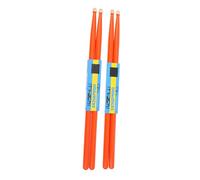 Didiseaon 2Pairs Colored Maple Drum Sticks Wood Drumsticks for Beginners Slip Resistant Comfortable Grip Durable Percussion Instrument Accessories for Adults