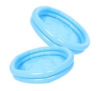 Didiseaon 2pairs Foot Spa Bath Set Inflatable Foot Wash Basin Pedicure Compact Design Random Color
