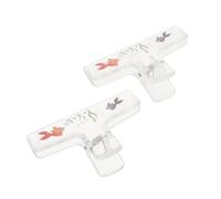 Didiseaon 2pcs Acrylic Piano Sheet Music Folder Cartoon Music Book Clip Portable Page Clips for Piano Violin Practice