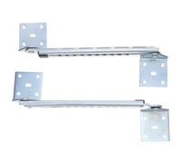 Didiseaon 2pcs Adjustable Massage Bed Lifting Hinges 10-Gear Galvanized Steel Telescopic Mechanism for Couch Bed and Massage Table Silent Operation Convenient Portability