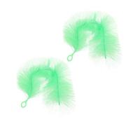 Didiseaon 2pcs Aquarium Egg Hatching Brush Plastic Loop End Fish Nest Mop Fish Tank Spawning Tool Decorative Grass for Betta Aquarium Accessories