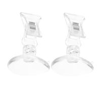 Didiseaon 2pcs Aquarium Feeding Tool Seaweed Suction Cup Clips for Fish Tank Holder Underwater Veggie Algae Clip for Natural Coral Reef Environment