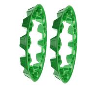 Didiseaon 2pcs Atv Wheel Hub Trim Plastic Rim Edge Protectors Rim Caps for Enhanced Stability and Durable Off Road Vehicle Accessories