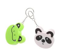 Didiseaon 2pcs Automatic Retractable Mini Tape Measure Pendant with Cartoon Animal Design Keychain Accessory for Pocket Use Convenient Measuring Tool for Home Office Go