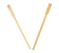 Didiseaon 2pcs Bamboo Back Scratchers Long Handles, Curved Wood Back Scratcher Massagers for Adults and Elderly, Manual Itch Relief Tools for Home and Travel Use