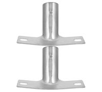 Didiseaon 2pcs Broom Handle Bracket Replacement Accessories for Wooden Handles Iron Material with Convenient Replacement Feature Suitable and Paint Poles to Enhance Cleaning