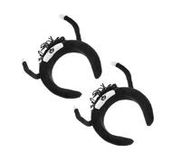 Didiseaon 2pcs Cartoon Doll Hairband Plush Chimpanzee Ears Hairband Animal Arm Cosplay Prop for Halloween Party Adult Women