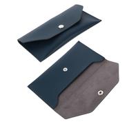 Didiseaon 2pcs Cash Wallet Pouch for Budget Planner Slim Bill Holder Snap Closure for Travel Documents and Expense Tracking as Cash Envelope Wallet