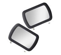 Didiseaon 2PCS Clip Car Sun Visor Vanity Mirrors with and Sunlight Blocking Easy Installation Makeup Mirrors for Passenger Side Fit for Car Truck Suv