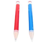 Didiseaon 2Pcs Colored Wooden Pencils for Chunky Design Bright Non Deformable Fun Pencils for Gifts Rewards School Drawing and Writing Supplies