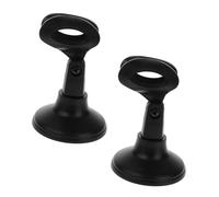 Didiseaon 2pcs Desktop Microphone Stand Adjustable Arm round Base Plastic Mic Table Stand Stable Base Easy to Clean for Recording Studios and Public Speaking Events
