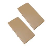 Didiseaon 2pcs Driver Side Vanity Mirror Covers for Sun Visor Flip Cover with Angle Easy Install Inside Automotive Mirror Visor Replacement