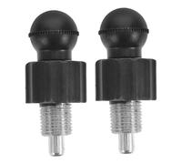 Didiseaon 2PCS Exercise Machine Pull Pin Knob Corrosion-Resistant Safety Spring Knob Replacement Handle Grip for Fitness Equipment Latch Adjustment Secure Locking for Gym Workout Accessories