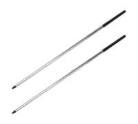 Didiseaon 2pcs Extendable Classroom Pointer for Teachers with Smooth Extension and Non Reflective Tip, Stainless Steel Hand Pointers Suitable for Reading and Sand Table Indication, for Back