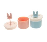 Didiseaon 2pcs Facial Cleanser Women Sensitive Bubble Foamer Device Adorable Bunny Ears Skin Care Tool