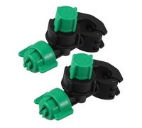 Didiseaon 2pcs Fan Shaped Agricultural Spray Nozzles for Efficient Watering High Pressure Atomization for Lawn Garden Versatile Internal External Flow Modes for Orchards Fields Greenhouses