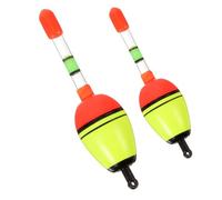 Didiseaon 2Pcs Fishing Floats with High Buoyancy Transparent and Eye Catching Drifting Bobbers for Sea Stream and Lake Fishing Suitable for Fish Bait and Teaching to Fish