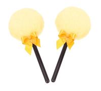 Didiseaon 2pcs Fluffy Body Powder Puff Container for Loose Powder Setting Puff for Boys and Girls