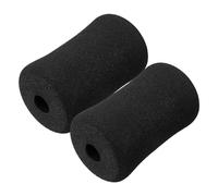 Didiseaon 2pcs Foam Foot Pads for Gym Equipment High Density Replacement Cushion Sleeves for Ab Training Accessories Comfortable and Covers for Multi Gym Workout Support