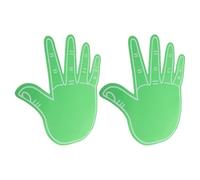 Didiseaon 2pcs Giant Foam Cheer Hands with Five-finger Structure, Soft Eva Material Hand Grips for Football and Basketball Professional Matches, Easy to Store Cheerleading Props for Adults