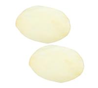 Didiseaon 2pcs Goatskin Drum Heads Percussion Replacement Covers Lightweight Impact-resistant Musical Instrument Accessories for African and Hand Drums