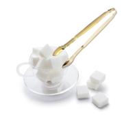 Didiseaon 2pcs Gold Plated Mini Ice Tongs Premium Stainless Steel Sugar Cube Tongs for Tea Parties Buffets and Home Use Heat Resistant Stain Odor