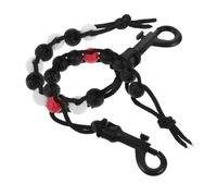 Didiseaon 2pcs Golf Score Counter Wrist Chain Beaded Golf Stroke Counter with Buckle Plastic Nylon for Precise Scoring Analysis Men