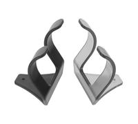 Didiseaon 2pcs Hair Dryer Rack Blow Dryer Holder Stand for Bathroom Styling Tool Organizer in Black Compact for Dressing Table Use