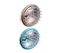 Didiseaon 2Pcs Hair Scalp Massager Shampoo Brush with Ergonomic Handle for Adults PE Abs Material Dirt Exfoliating and Rich Lather Creation Comfortable Non-damaging Scalp Care Tool