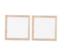 Didiseaon 2pcs Handmade Wooden Papermaking Screen Frame DIY Craft Mold for Educational Activities Lightweight Wood Material for Early Learning Creativity and Traditional Art Skills