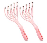 Didiseaon 2pcs Head Massager Scalp Claw Massager Manual Head Spa Equipment Scalp Exfoliator Tool Massage Comb Relieve Tension