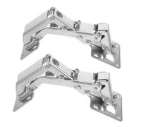 Didiseaon 2Pcs Heavy Duty Cold Rolled Steel Hidden Pivot Door Hardware Concealed Architectural Hinges for Fire and Marble Doors Stable with Corrosion Resistance