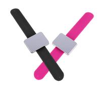 Didiseaon 2pcs Magnetic Wristband Pin Holder Silicone Wristband for Barber Wrist Magnet for Makeup Artists Magnetic Tool