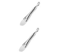 Didiseaon 2pcs Makeup Facial Mask Brush Spoon Beauty Tool Mask Applicator for Women Soft Brush Head Ergonomic Handle