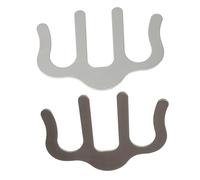 Didiseaon 2pcs Metal Music Book Holder Clips Wind-Resistant Music Note Clamps for Piano Paper Clips for Outdoor Use Black White Random Color