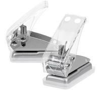 Didiseaon 2Pcs Mini Single Hole Puncher for Paper Craft, Portable Small Circle Punch Tool for Office, School, DIY Book Binding and Scrapbooking Supplies