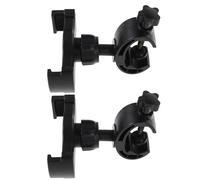 Didiseaon 2pcs Mobile Phone Holder with Heavy Duty Clamp Base and Adjustable Arm, Abs Material Smartphone Clamp for Desk Streaming and Trade Show Demonstrations