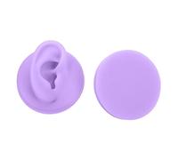 Didiseaon 2pcs Piercing Ear Models Silicone Ear Piercing Practice Props Fake Models Studs for Cosplay and