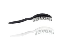 Didiseaon 2pcs Plastic Wide Tooth Comb for Curls Haircut Comb for Women Hair Styling and Massage in Nylon Material