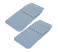 Didiseaon 2pcs Portable Pen Case Pu Leather Pen Sleeves for Nurses and Doctors Use As Pocket Protector for Men Shirts Pouch for School Supplies Includes Cases for Hospital Supply Daily Use