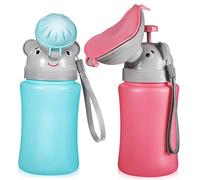 Didiseaon 2pcs Portable Urinal Potty Emergency Toilet for Toddlers Travel Training Car Camping Hygiene