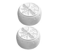 Didiseaon 2pcs Portable Washing Machine Mini Automatic Plastic Washer for Rv Home Travel College Apartment Suction Cup for Water Washing and Laundry Tasks