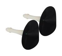 Didiseaon 2pcs Pottery Glaze Dipping Tools Suction Holder for Artists Rubber Ceramic Dipping Tool with Anti-Slip Feature Adapts to Pottery Shapes for DIY Glazing and Coloring Projects