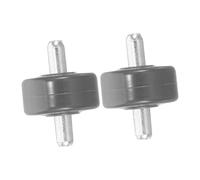 Didiseaon 2pcs Replacement Front Wheels for Shark Vacuum Cleaner Small Vacuum Cleaner Accessories for Efficient Floor Cleaning Easy Installation with Flathead Screwdriver Compatible with