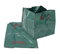 Didiseaon 2pcs Reusable Garden Leaf Bags Foldable Waste Storage Holder Buckets PP Material Outdoor Trash Containers for Garden Cleanup