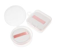 Didiseaon 2pcs Reusable Makeup Sponge Soft Powder Puff for Face Foundation Dual-use Wet Sponges with Finger Strap Cosmetic Applicators for Women Home and Salon Use